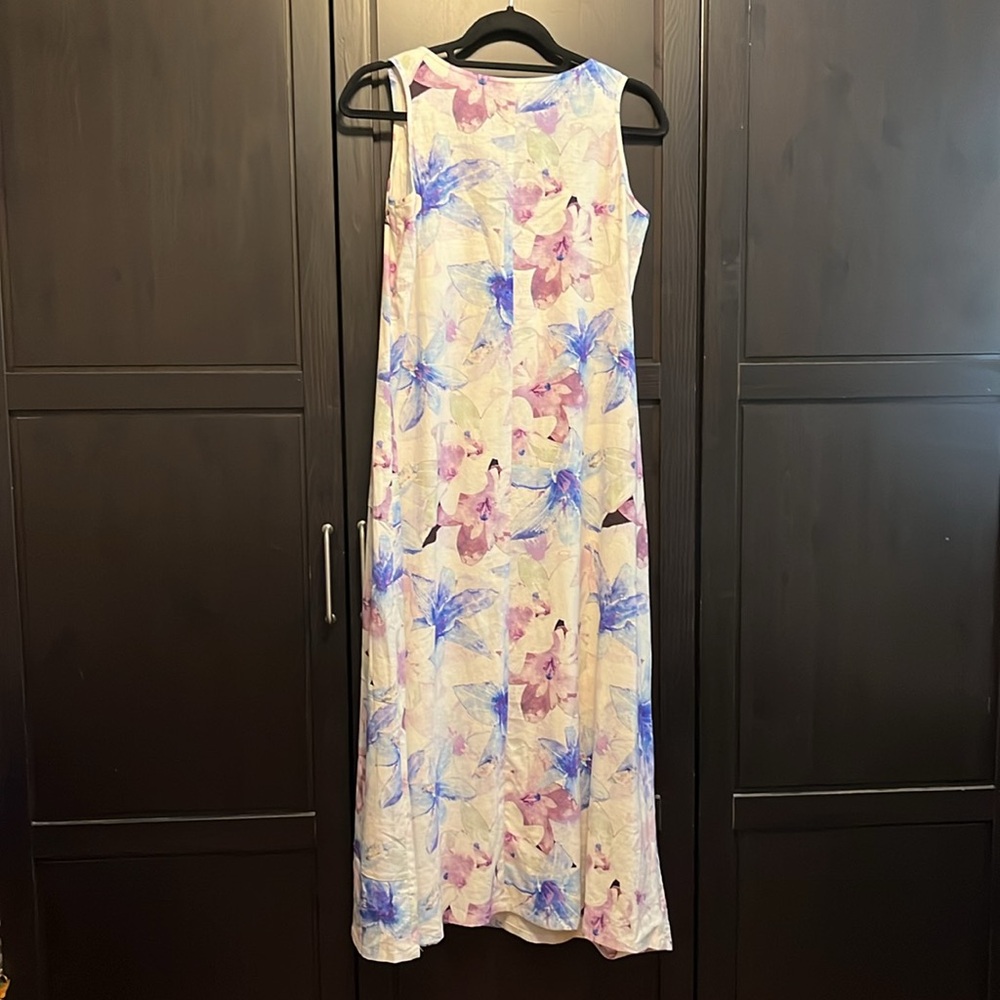 Flattering Floral Maxi Dress – Lightweight, Flowing & Summer-Ready (Fits S) - Picture 3 of 4